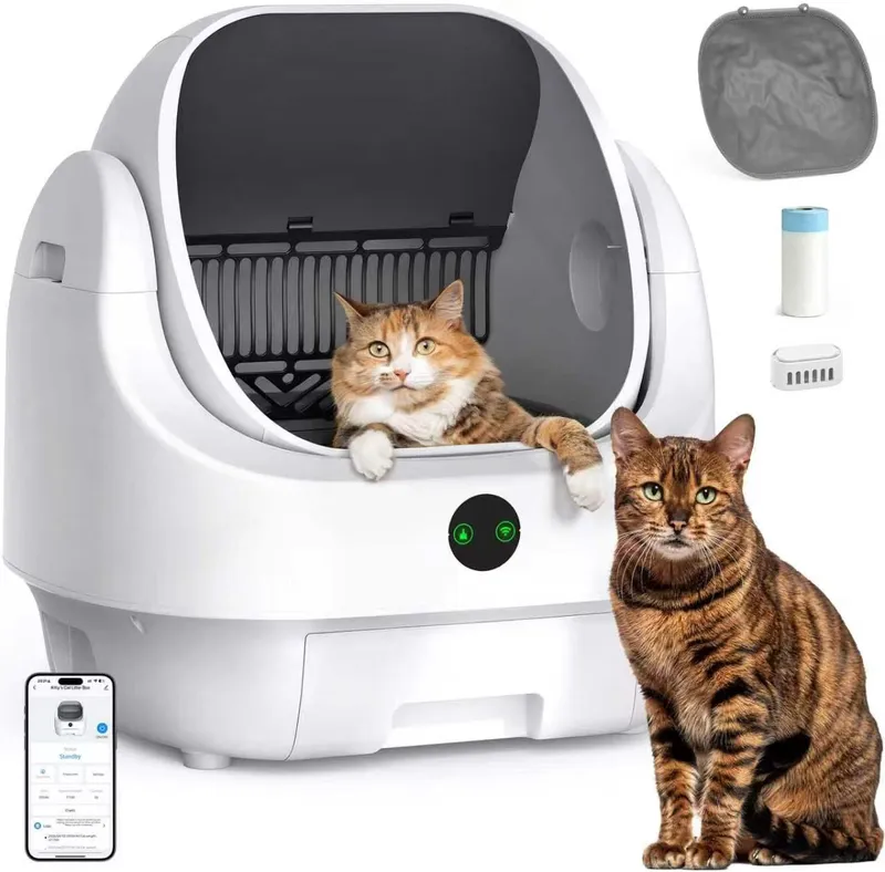 Ellenpent Open-Top Automatic Litter Box